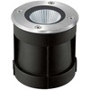 6W LED įleidžiamas į žemę lauko šviestuvas, plieno sp., 3000K, E189