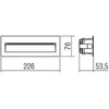 6W LED įleidžiamas lauko šviestuvas IGOR, baltas, 3000K, IP54, 9091