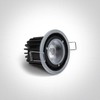 6W LED įleidžiamas šviestuvas, 3000K, 10106PF/W