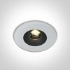 6W LED įleidžiamas šviestuvas, baltas, 3000K, IP65, 10106V/W/W