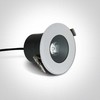 6W LED įleidžiamas šviestuvas, baltas, 3000K, IP65, 10106V/W/W