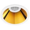 6W LED įleidžiamas šviestuvas SHOT LIGHT S FLOOD, baltos/aukso sp., 3000K