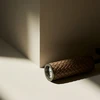 6W LED įleidžiamo montavimo pakreipiamas šviestuvas COCO, juodos/rudos sp., 2700K, dimeriuojamas