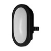 6W LED lauko plafonas BULKHEAD, juodas, 4000K, IP54