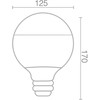 6W LED lemputė, E27, 2700K, ACB62504