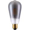 6W LED lemputė, E27, dūmų sp., 2200K, dimeriuojama