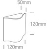 6W LED paviršinis lauko šviestuvas, antracito sp., 3000K, 67422/AN/W