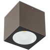 6W LED paviršinis lauko šviestuvas TEKO, tamsiai rudas, 3000K, IP65, 90105