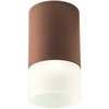 6W LED paviršinis lauko šviestuvas XILO, tamsiai rudas, 4000K, IP54, 90355