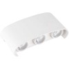 6W LED sieninis lauko šviestuvas, baltas, 3000K, IP65