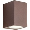 Sieninis šviestuvas 6W LED sieninis lauko šviestuvas BRIO, rūdžių sp., 3000K, IP54, 90528