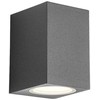 Sieninis šviestuvas 6W LED sieninis lauko šviestuvas BRIO, tamsiai pilkas, 3000K, IP54, 90527