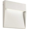 Sieninis šviestuvas 6W LED sieninis lauko šviestuvas LANDER, baltas, 3000K, IP54, 90478