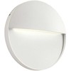 Sieninis šviestuvas 6W LED sieninis lauko šviestuvas LANDER, baltas, 3000K, IP54, 90476