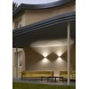 6W LED sieninis lauko šviestuvas LOG, tamsiai pilkas, 3000K, IP65, 90061