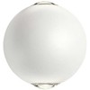 6W LED sieninis lauko šviestuvas MILESTONE, baltas, 3000K, IP54, šviečia į viršų ir į apačią, 90497