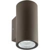 Sieninis šviestuvas 6W LED sieninis lauko šviestuvas RAM, tamsiai rudas, 3000K, IP65, 90080