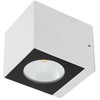 Sieninis šviestuvas 6W LED sieninis lauko šviestuvas TEKO, baltas, 3000K, IP65, 90097