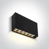 6W LED sieninis šviestuvas, antracito sp., 2700/3300/4000K, IP65, 67472A/AN/V