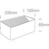 6W LED sieninis šviestuvas, baltas, 3000K, 67466B/W/W