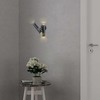 V-tac 6W LED sieninis šviestuvas, juodas, 4000K