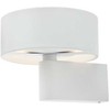 6W LED sieninis šviestuvas PUNKT, baltas, 3000K
