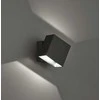 Bikuvalt 6W LED sieninis šviestuvas QUADRO, juodas, 3100K, pasukamas, šviečia į viršų ir į apačią, 4226300