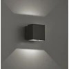 6W LED sieninis šviestuvas QUADRO, juodas, 3100K, pasukamas, šviečia į viršų ir į apačią, 4226300
