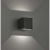 Bikuvalt 6W LED sieninis šviestuvas QUADRO, juodas, 3100K, pasukamas, šviečia į viršų ir į apačią, 4226300
