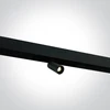 6W LED šviestuvas į magnetines sistemas MINI/MIDI/MAXI/P&P, juodas, 3000/3500/4000K, 48V, 38°, 42108/B/V