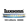 6W/m LED juosta LUXSONN, BRIDGELUX diodai, 24V, 120 LED/m, 3000K