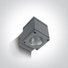 6W LED cilindro formos šviestuvas, pilkas, 3000K, 67138F/G/W
