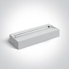 7W LED sieninis šviestuvas, baltas, 3000K, 67359B/W/W