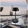 6W stalinis šviestuvas PRINCESS, juodas, 3000K, su baterija, 4243701