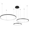70W LED pakabinamas šviestuvas MAXIMOS, juodas, 3000/4000/6000K, dimeriuojamas, 4301100
