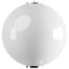 7,5W LED šviestuvo tarpinė dalis - detalė BILIA, chromo sp./balta, 3000K, IP44, LSD01-2449CH
