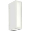 Sieninis šviestuvas 7,6W LED sieninis lauko šviestuvas IVAR, baltas, 3000K, IP54, 90113