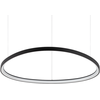 78W LED pakabinamas šviestuvas GEMINI, juodas, 2700K, 341620