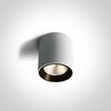 Lubinis šviestuvas 7W LED cilindro formos šviestuvas, baltas, 3000K, 12107K/W/W