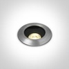 7W LED įleidžiamas į žemę šviestuvas, aliuminio sp., 3000K, 69056B/W
