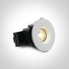 7W LED įleidžiamas šviestuvas, baltas, 2700/3000/4000K, IP65, 10107DFV/W/V