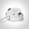 7W LED įleidžiamas šviestuvas, baltas, 2700/3000/4000K, dimeriuojamas, 10107PV/W/V