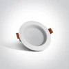 7W LED įleidžiamas šviestuvas, baltas, 3000/4000/5000K, 10107T/W/V