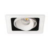 7W LED įleidžiamas šviestuvas TWIST, 3000K (šiltai balta), baltas