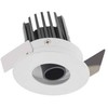 7W LED įleidžiamas šviestuvas XPIXEL, matinės baltos/juodos sp., 2700K