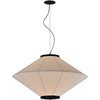 7W LED įleidžiamo montavimo pakabinamas šviestuvas TOTEM, juodas, 2700K, dimeriuojamas, E4050290NDP