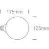 7W LED lemputė, dimeriuojama, E27, 2200K, 9G06RD/A/E
