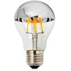 7W LED lemputė OPTONICA A60, E27, 2700K, sidabro sp. stiklas