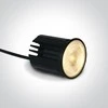 7W LED modulis, 3000K, IP65, dimeriuojamas, 7307M/W