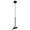Viokef 7W LED pakabinamas šviestuvas FACTORY, juodas, 3000K, 4288101
